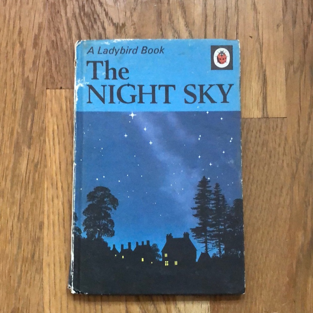 Vintage Ladybird Book of The Night Sky British